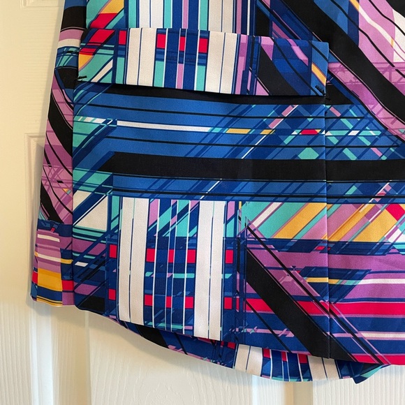 EP Pro Sport Retro striped skort - Picture 3 of 9